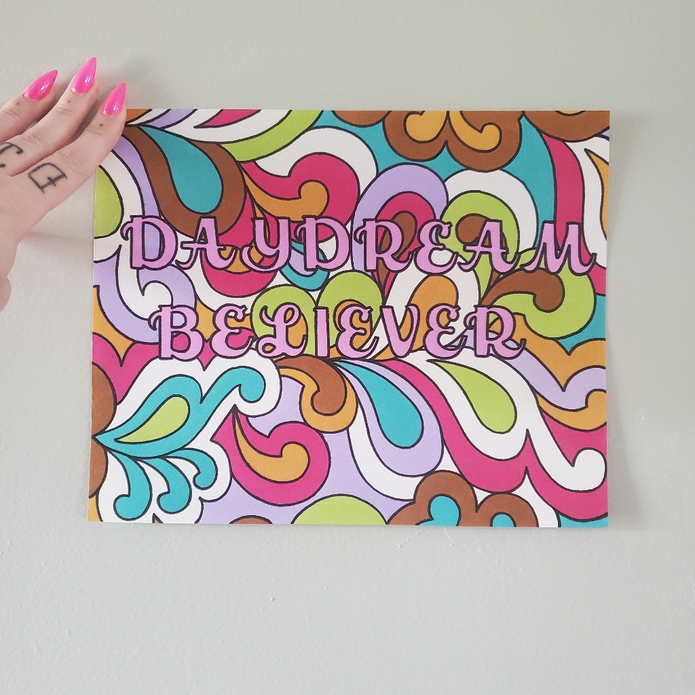 Daydream Believer Psychedelic Original Art